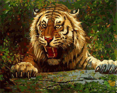 Animal Paint By Numbers Kits UK GX21735