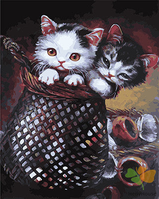 Cat & Dog Paint By Numbers Kits UK GX21760