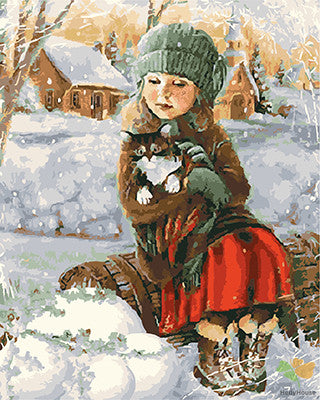 Cartoon Paint By Numbers Kits UK GX21761