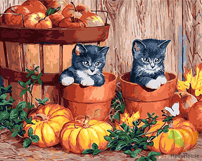 Cat & Dog Paint By Numbers Kits UK GX21771
