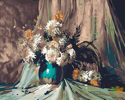 Flower Paint By Numbers Kits UK GX21802