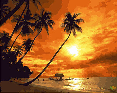 Landscape Paint By Numbers Kits UK GX21812