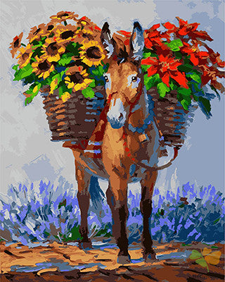 Animal Paint By Numbers Kits UK GX21817