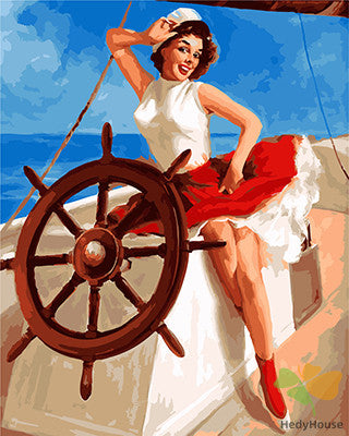 Portrait Paint By Numbers Kits UK GX21827