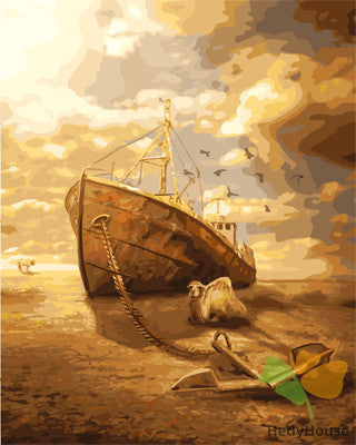 Seascape Paint By Numbers Kits UK GX21866