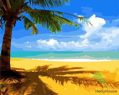 Seascape Paint By Numbers Kits UK GX21934