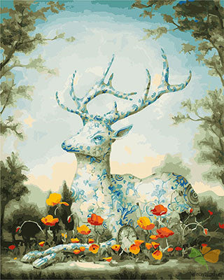 Animal Paint By Numbers Kits UK GX21936