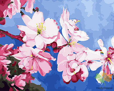 Flower Paint By Numbers Kits UK GX21944