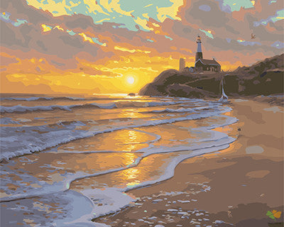 Landscape Paint By Numbers Kits UK GX21953