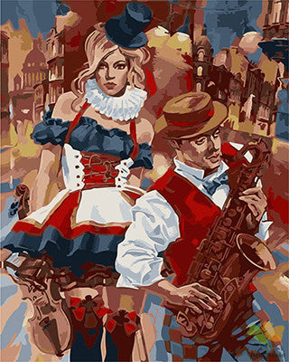 Portrait Paint By Numbers Kits UK GX21969