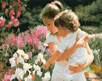 Portrait Paint By Numbers Kits UK GX21977