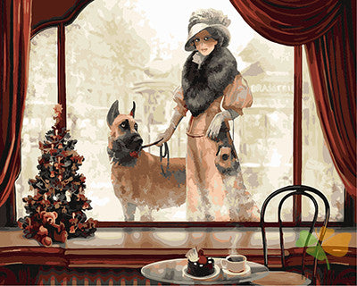 Portrait Paint By Numbers Kits UK GX22010