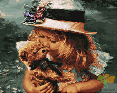 Portrait Paint By Numbers Kits UK GX22042