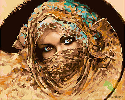 Portrait Paint By Numbers Kits UK GX22051