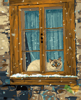 Cat & Dog Paint By Numbers Kits UK GX22053