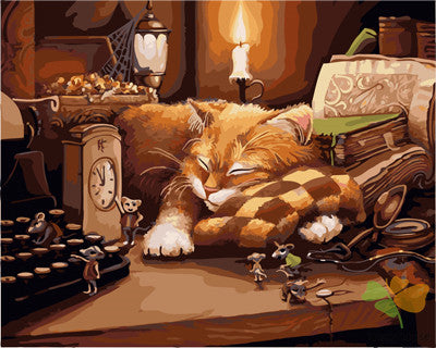 Cat & Dog Paint By Numbers Kits UK GX22065