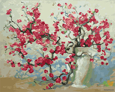 Flower Paint By Numbers Kits UK GX22080