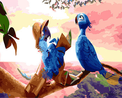 Birds Paint By Numbers Kits UK GX22112