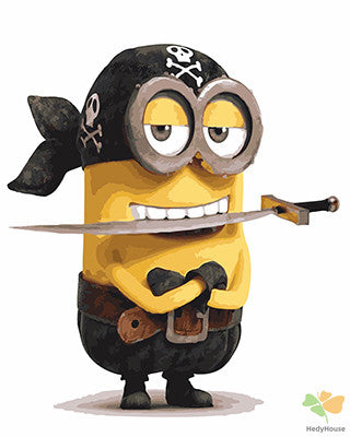 Cartoon Paint By Numbers Kits UK GX22141