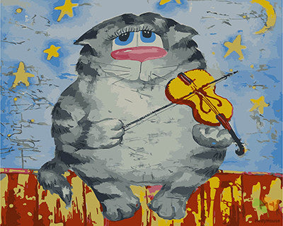 Cartoon Paint By Numbers Kits UK GX22144