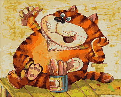 Cartoon Paint By Numbers Kits UK GX22174