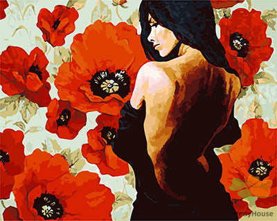 Portrait Paint By Numbers Kits UK GX22185