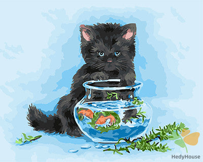 Cat & Dog Paint By Numbers Kits UK GX22189