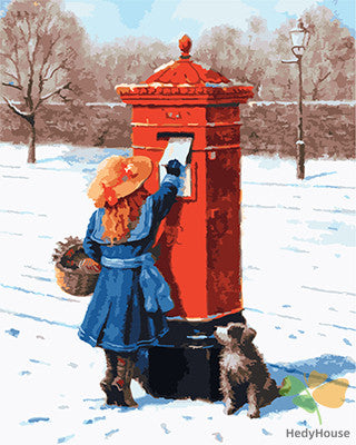 Portrait Paint By Numbers Kits UK GX22201