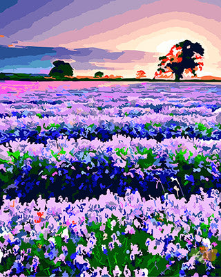 Flower Paint By Numbers Kits UK GX22228