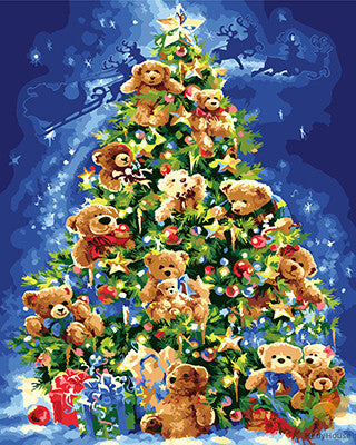 Animal Paint By Numbers Kits UK GX22233