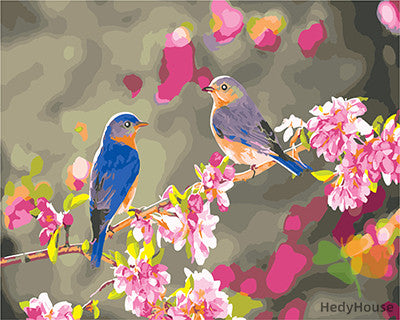 Birds Paint By Numbers Kits UK GX22257