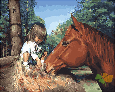 Portrait Paint By Numbers Kits UK GX22259