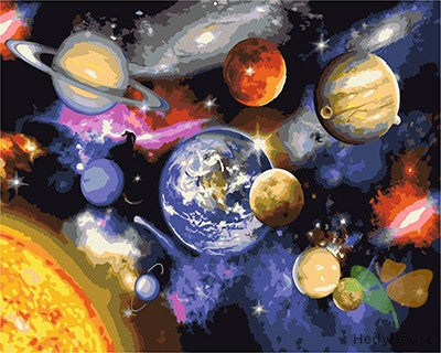 Nature Paint By Numbers Kits UK GX22268