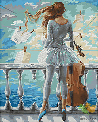 Portrait Paint By Numbers Kits UK GX22303