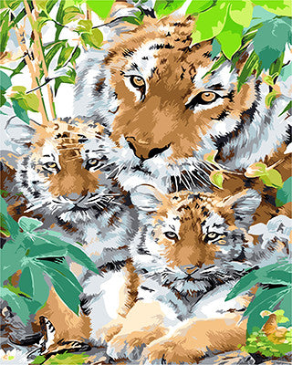 Animal Paint By Numbers Kits UK GX22313