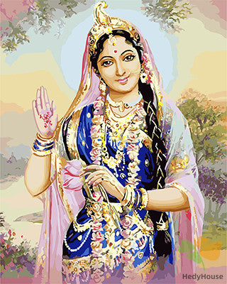 Portrait Paint By Numbers Kits UK GX22314