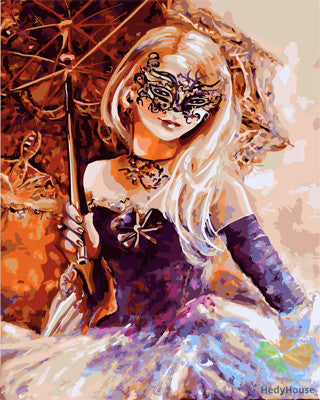 Portrait Paint By Numbers Kits UK GX22342