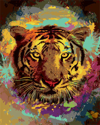 Animal Paint By Numbers Kits UK GX22354