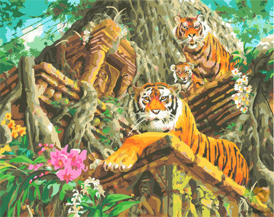 Animal Paint By Numbers Kits UK GX22385