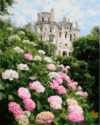 Flower Paint By Numbers Kits UK GX22396