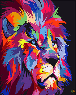 Colorful Paint By Numbers Kits UK GX22455