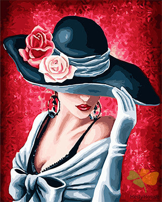 Portrait Paint By Numbers Kits UK GX22470