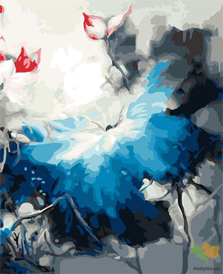 Flower Paint By Numbers Kits UK GX22498