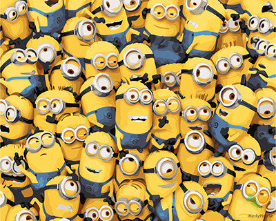 Cartoon Paint By Numbers Kits UK GX22527