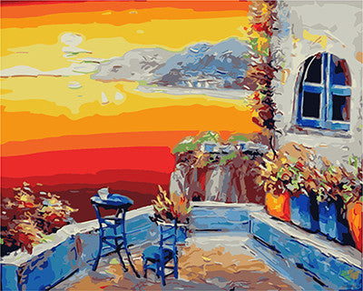 Landscape Paint By Numbers Kits UK GX22543