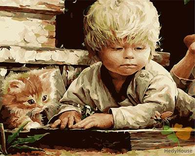 Portrait Paint By Numbers Kits UK GX22546