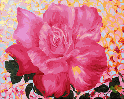 Flower Paint By Numbers Kits UK GX22596