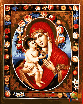 Portrait Paint By Numbers Kits UK GX22605