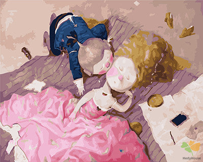 Cartoon Paint By Numbers Kits UK GX22614