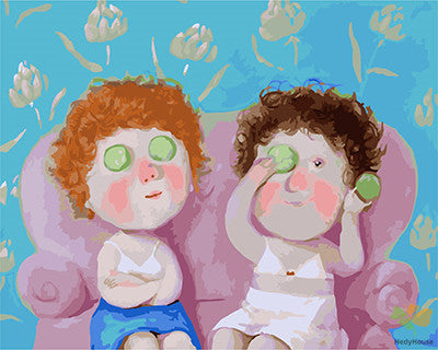 Cartoon Paint By Numbers Kits UK GX22618